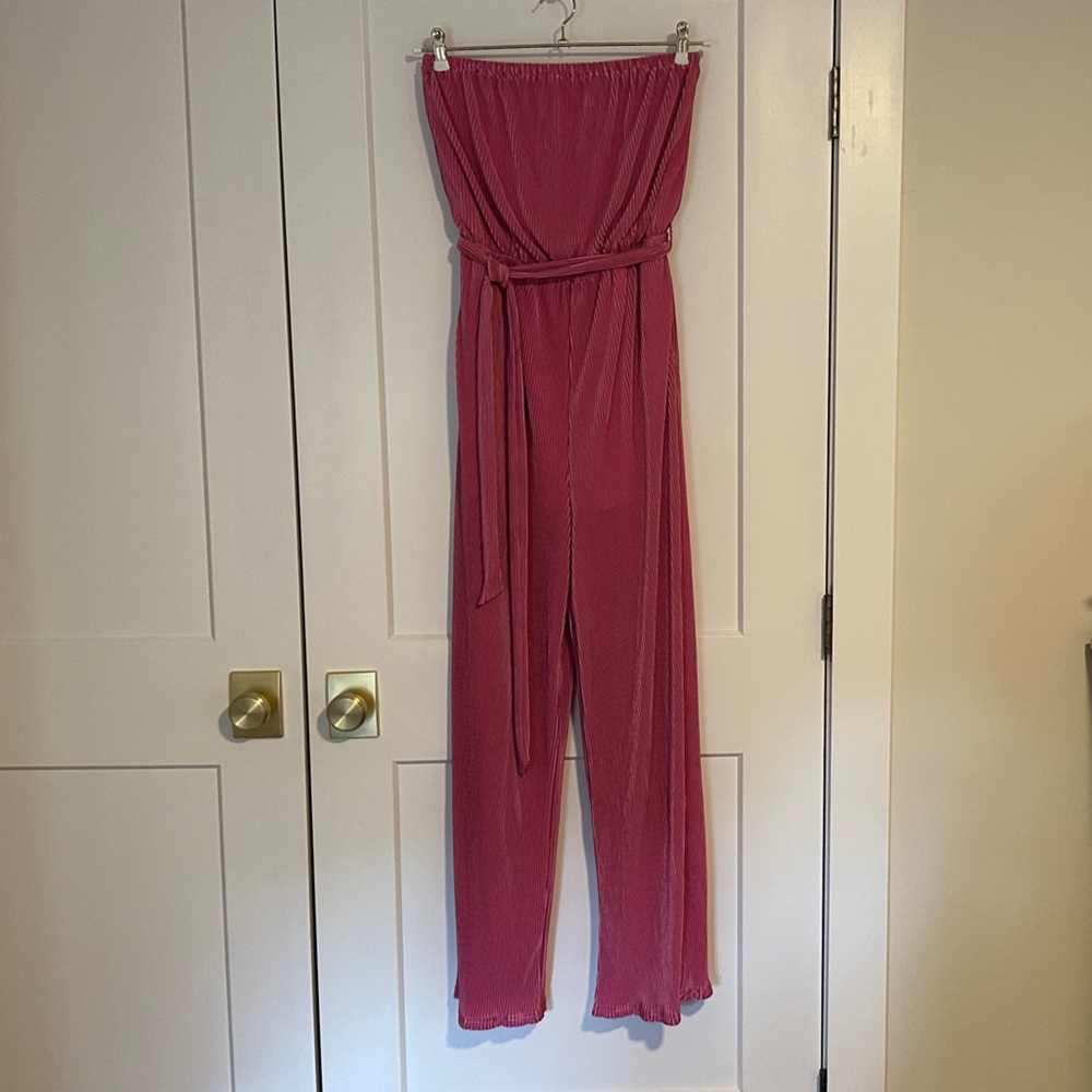 She + Sky Pink Jumpsuit